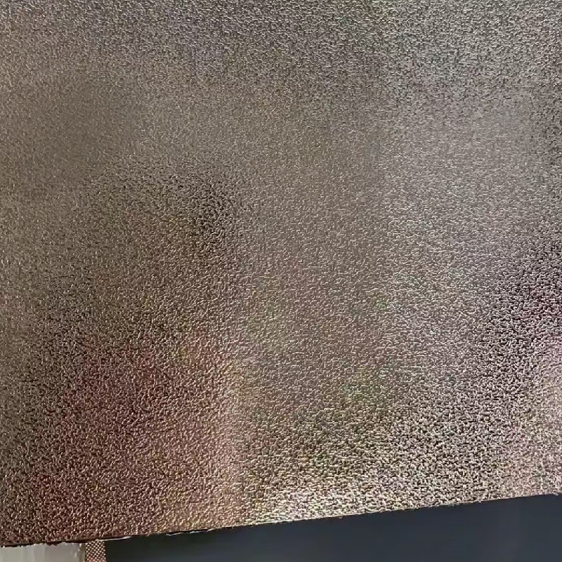 Bronze Gold Sliver Color 201 304 316 430 Embossed Stainless Steel Sheet / SS Sheet