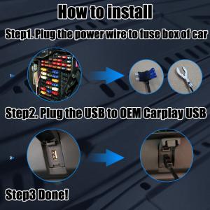 China 12VDC Carplay Multimedia Video Interface 4GB RAM For Volkswagen Skoda Seat Car factory