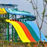 Attractive Butterfly Racing Fiberglass Water Slides Galvanized Carbon Steel