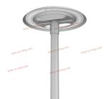 Hydrophobic 160LM/W Led Post Top Lamp 80W Post Top Lantern Lights