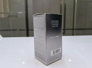 China Skincase Cosmetic Packaging Paper Box CMYK PMS Offset Colour Embossing, Mylar and special paper box factory