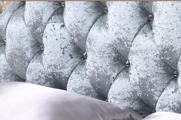 Vintage White bed with Wedding Bedroom Furniture Design JO-A202