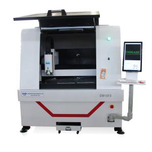 China Closed Type CNC 1kw Fiber Laser Cutter With Cover 1300x900mm factory