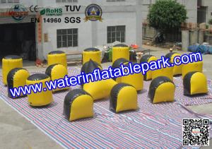 China Tactical Inflatable Bunker For Paintball Sport Games , Paint Ball Bunkers factory