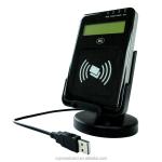 LCD Display Contactless RFID NFC Reader ACR1222L For Bus Taxi