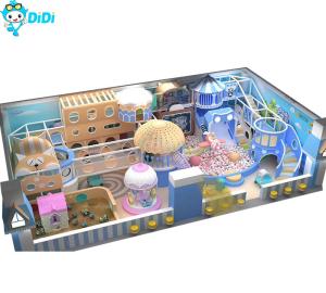China Personalized Kids Amusement Park Rides Role Play Indoor Playground Ball Pit With Slide factory