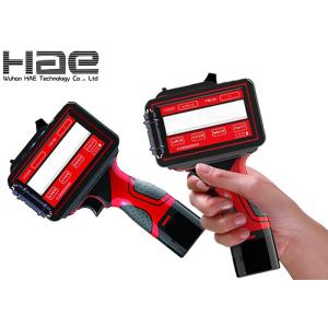 Batch Number Handheld Inkjet Coder 600 Dpi For Nylon Fabrics ROHS Approved