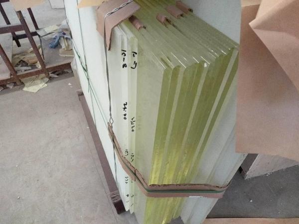 1200*1000 1.6mm Lead Glass Radiation Shielding For X Ray Room Medical Office