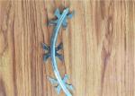 Cbt -60 Concertina Razor Barbed Tape Wire On Chain Link Fence Razor Fence