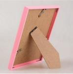 PVC plastic hand-make high quality photo frame with different color available