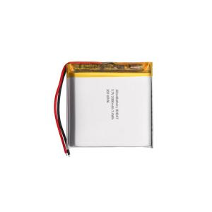 China 104545 Square Shaped Battery Pack 3.7 V 2200mAh LiPo Battery factory