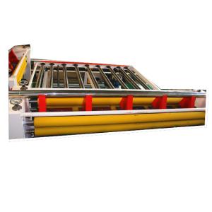 China PVC And Aluminium Film Interior Precast Ceiling Panel Lamination Machine factory