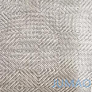 Custom Diamond Wire Mesh Laminated Glass For Partitions