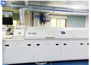China Lead Free 7 Zone SMT Reflow Oven Equipment Startup Power 30 KW factory