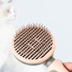 Pet Grooming Brush Slicker Brush Self Cleaning Portable Dog Cat Hair Removal