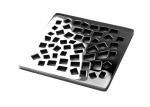 High Ductility Low Profile Shower Drain , Square Floor Drain Grate Strength ≥530