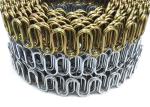 Sofa Back Upholstery Springs For Chairs , 120ft Zig Zag Couch Springs Golden
