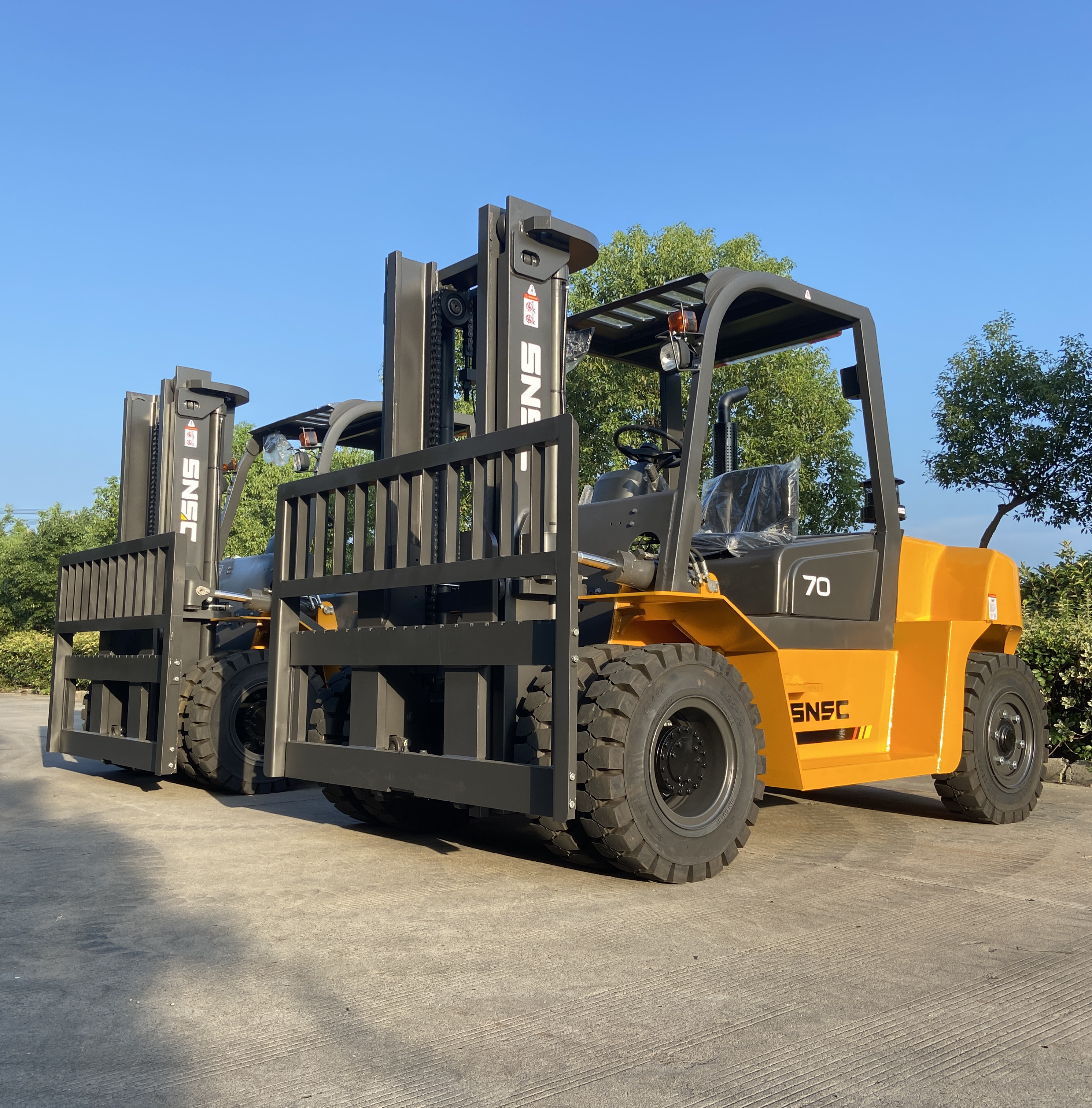 5 Ton 5000KG 5T Diesel Forklift Truck Heavy Duty