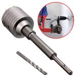 SDS Plus Shank TCT Hole Saw Cutter Concrete Cement Stone Wall Drill Bit With