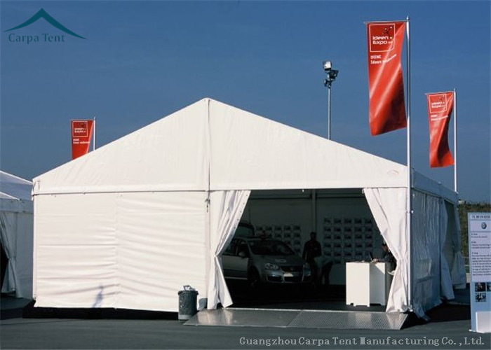 Fabric White Commercial Canopy Tent 10 Meter By 20 Meter, Event Canopies