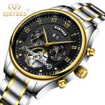 KINYUED Business Automatic Mechanical Watch Metal Case Shockproof