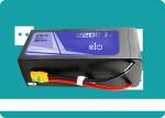 150 Cycles Drone Battery 22.2V 22000mAh Battery 90A Peak Discharge