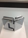 135 degree bathroom shower door stainless steel glass clamp & glass door