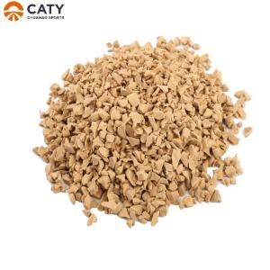 China Kindergarten EPDM Rubber Granules Sound Absorbing For Landscape factory