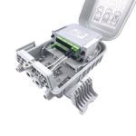 16 Port FTTH Fiber Optic Terminal Box IP65 Wall Pole Mount Outdoor Cajas for