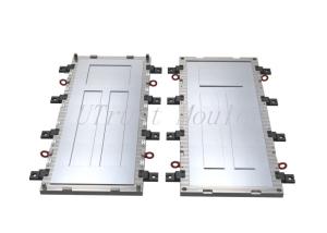 China 300000-1000000 Shots Fiberglass Compression Molding FRP Flush Door SMC Mould factory