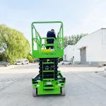 0-34M/MIN Hoisting Speed 4m Hydraulic Self Propelled Mini Scissor Lift with