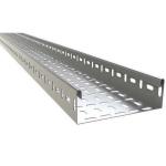 Overhead Hot Dip Galvanized 100mm Width Electrical Cable Tray For Floor