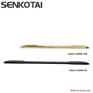 China Modern Cabinet handle brushed bronze for wardrobe furniture handle factory