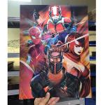 Marvel Art Prints 3D Lenticular Poster For Living Room Boy Bedroom Gift