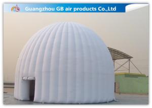 China Outdoor Inflatable Event Tent White Inflatable Dome Igloo Tent For Activity factory