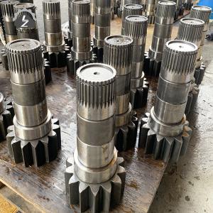 China C Excavator Swing Gearbox Rotary Hydraulic Swing Pinion Shaft factory