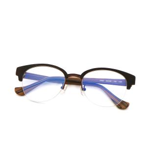China Handmade Retro Wood Grain Acetate Optical Glasses Frame MR H002 factory