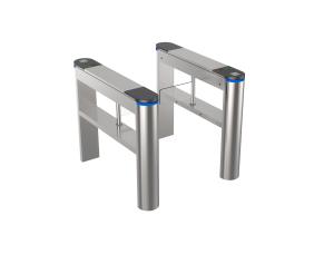 China Entrance High Speed Gate Access Control 800mm Flap Barrier Turnstile SUS304 factory
