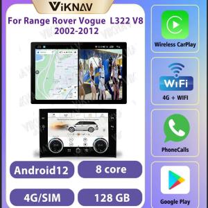 China 13.1 Inch Android Auto Car Radio For 2002-2012 Range Rover V8 GPS Navigation Multimedia Player Wireless Carplay 4G factory