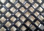 SS304 Antiwear Black Powder Coated Mesh Decorative For Building Structures