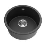household round bowl under mount composite granite kitchen sink