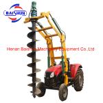 Leading pole erection machine & hole digger machine for Kenya market