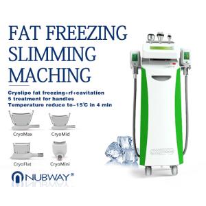 China Cellulite Slimming Equipment Fat Freeze Cryolipolysis Slimming Machine With Cavitation on sale