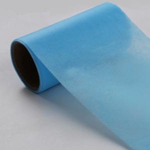 China 10-20-25-200gsm Disposable Protective Nonwoven Fabrics PP Spunbond White Blue factory