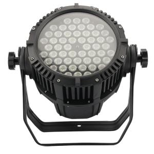 China DMX Stage Lighting 54pcs 3W RGB LED Par Light With Die Cast Aluminum Housing factory