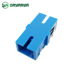 China Welded Flangeless Simplex SC UPC Adapter SM MM Ceramics Sleeve factory