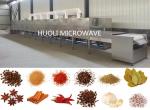 Microwave Drying Industrial Sterilization Equipment For Condiment Spice Chili
