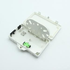 China 2 Port Fiber Distribution Box For Ftth Indoor / Outdoor Use factory