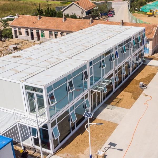 Zontop Luxury Living Design Quality China 20FT Prefabricated Home Prefab Flat
