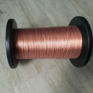 China 2uew 155 High Frequency Copper Litz Wire Muti Strands factory
